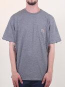 Carhartt WIP - Carhartt - Pocket T-shirt | Grey Heather