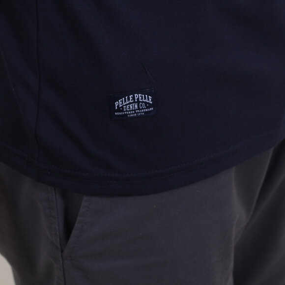 Pelle Pelle - Pelle Pelle - Linear T-Shirt | Navy
