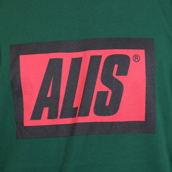 Alis - Alis - Classic Box Logo Tee | Dark Green