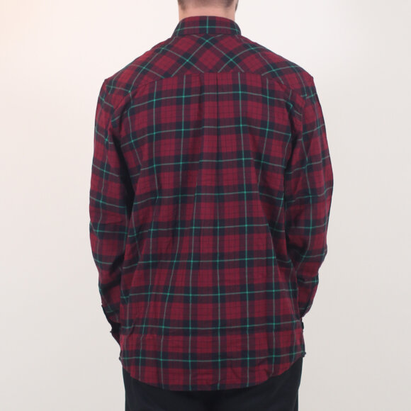 Carhartt WIP - Carhartt - L/S Swain Shirt | Mulberry