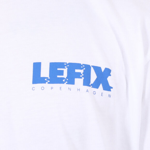 Le-fix - LeFix - Blury Letters Chest T-shirt