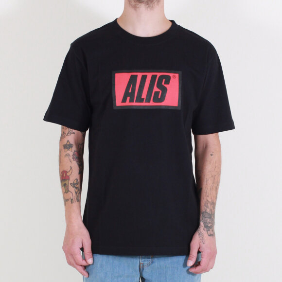 Alis - Alis - Classic Box Logo T-shirt | Black