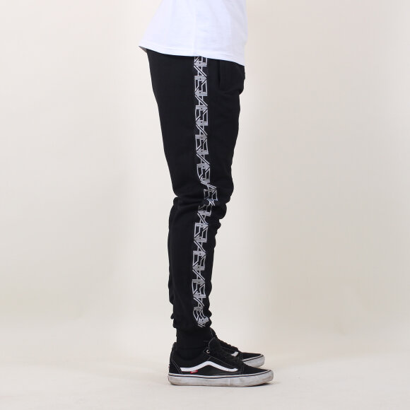 Alis - Tape Track Pant | Black
