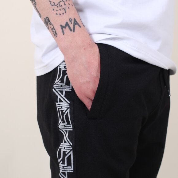 Alis - Tape Track Pant | Black