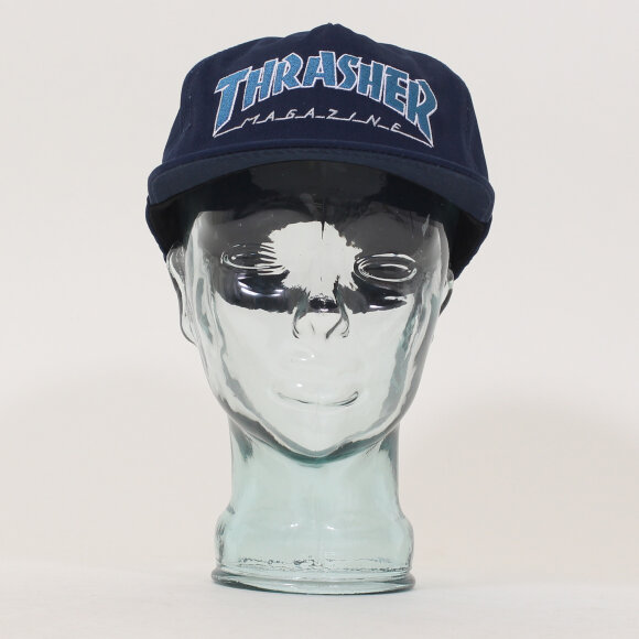 Thrasher - Thrasher - Snapback Outlined | Navy/Blue