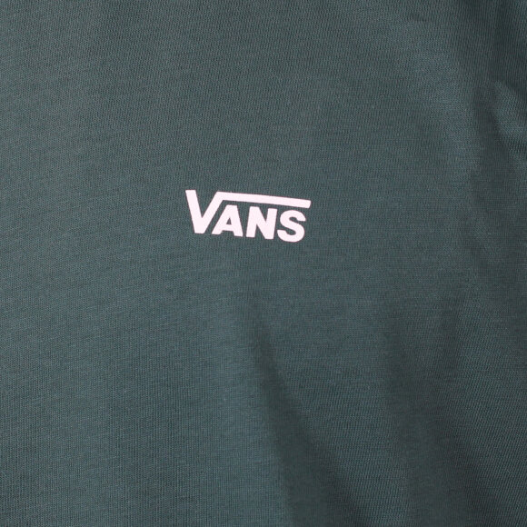 Vans - Vans - Left Chest Logo T-Shirt - Green/White