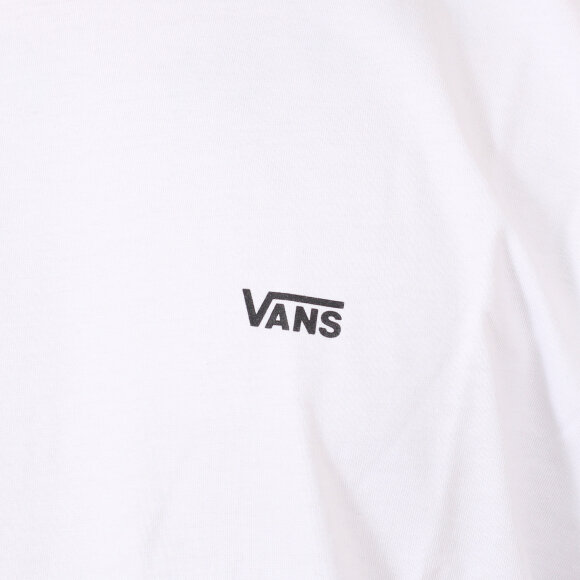 Vans - Vans - Left Chest Logo T-Shirt - White/Black