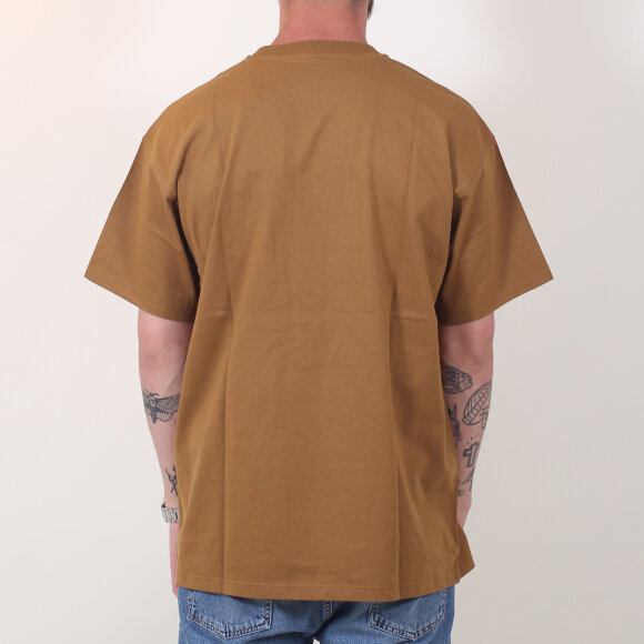 Carhartt WIP - Carhartt WIP - S/S American Script | Hamilton Brown