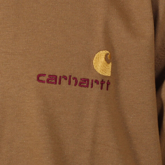 Carhartt WIP - Carhartt WIP - S/S American Script | Hamilton Brown