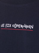 Le-fix - LeFix - Jumping Letters T-Shirt | Navy