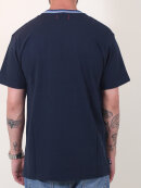 LeFix - Fade Rib T-Shirt | Navy