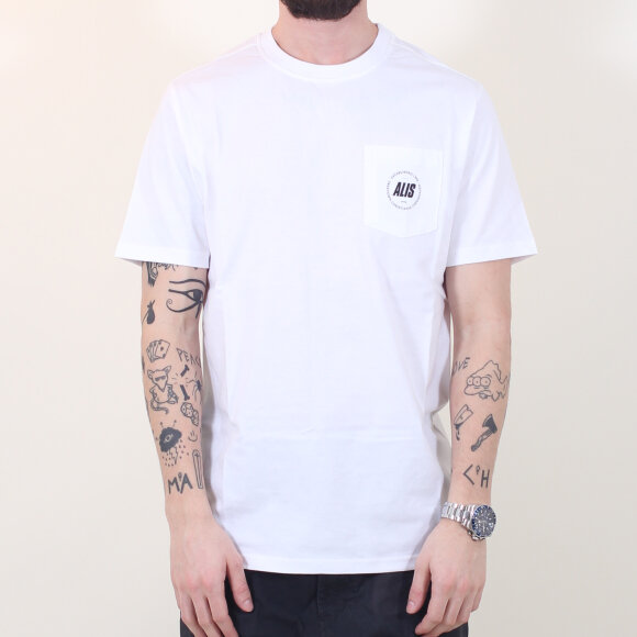 Alis - Freetown Pocket T-Shirt | White 