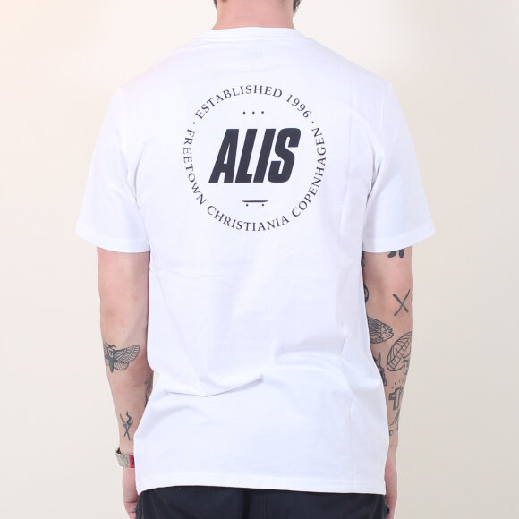 Alis - Freetown Pocket T-Shirt | White 
