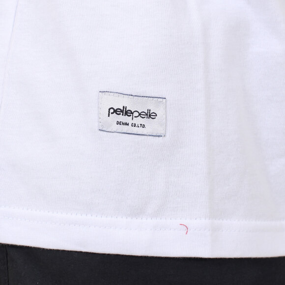Pelle Pelle - Finish Line T-Shirt S/S | White