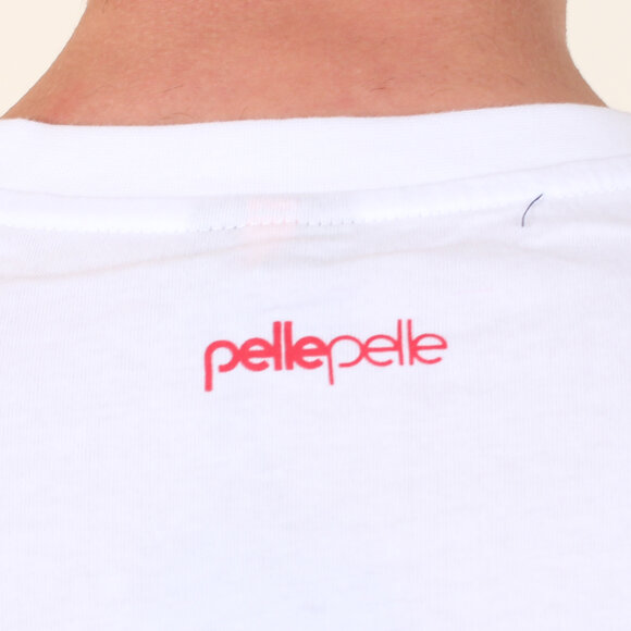 Pelle Pelle - Finish Line T-Shirt S/S | White