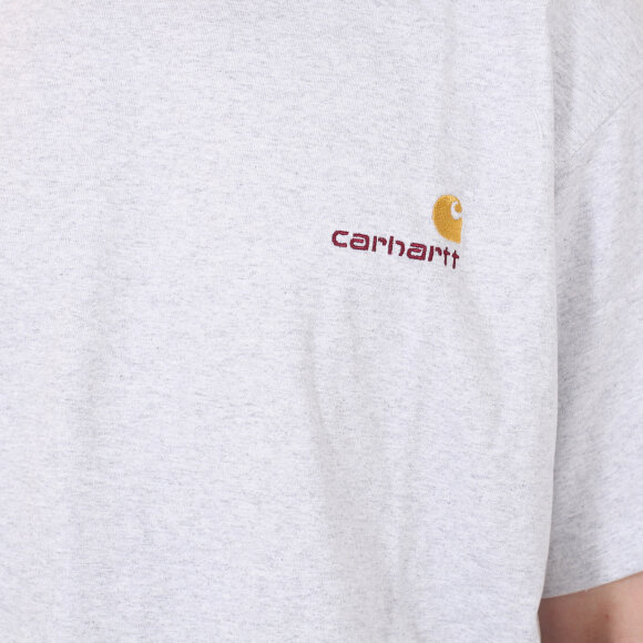 Carhartt WIP - Carhartt WIP - S/S American Script | Ash Heather