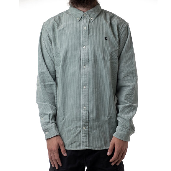 Carhartt WIP - Carhartt WIP - L/S Madison Corduroy Shirt | Frosted Green