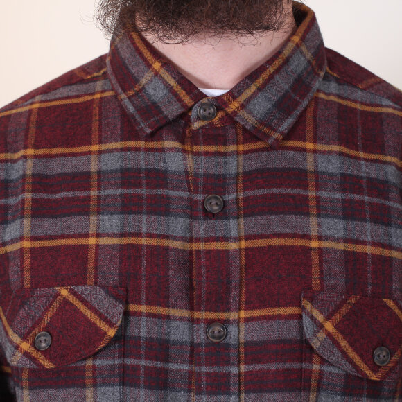 Vissla - Vissla - Central Coast L/S Flannel | Blood