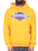 Thrasher - Thrasher - Diamond Logo Hoodie | Gold