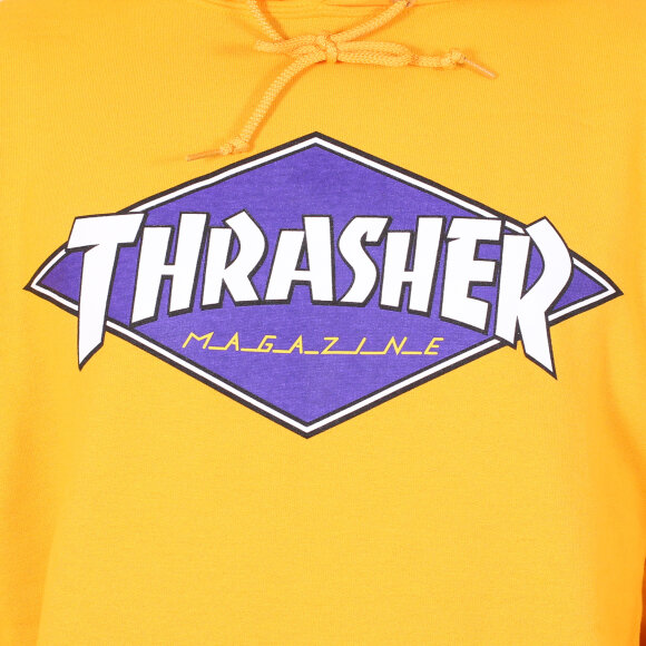 Thrasher - Thrasher - Diamond Logo Hoodie | Gold