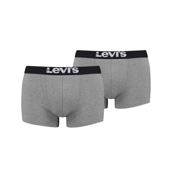 Levi's® - Levi's® - Solid Basic Boxer 2Pack | Grey