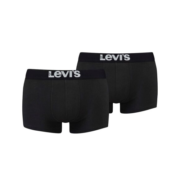 Levi's® - Levi's® - Solid Basic Boxer 2Pack | Jet Black