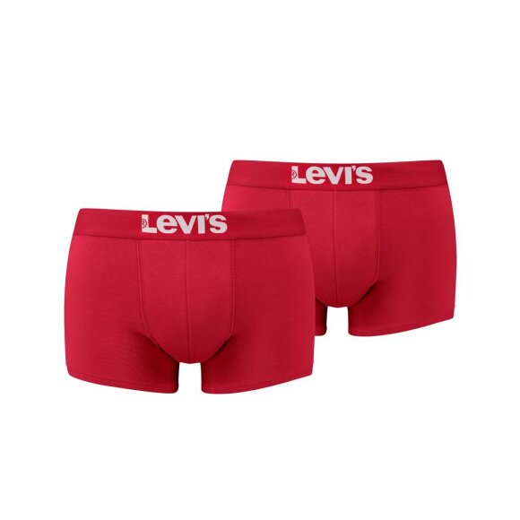 Levi's® - Levi's® - Solid Basic Boxer 2Pack | Chili Pepper