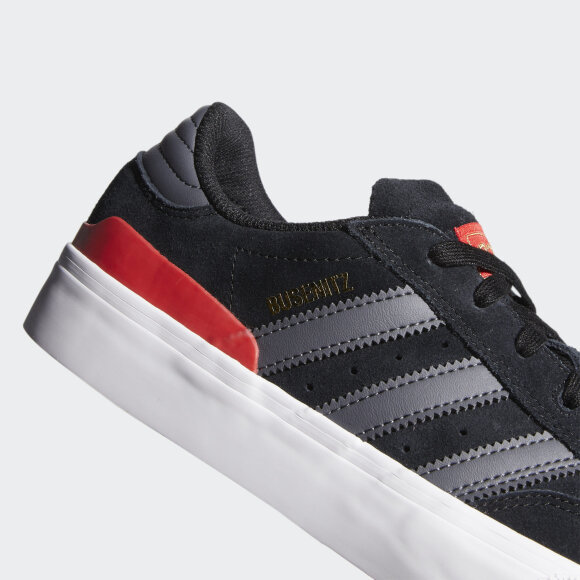 Adidas - Adidas - Busenitz Vulc II | Black/Grey/Red