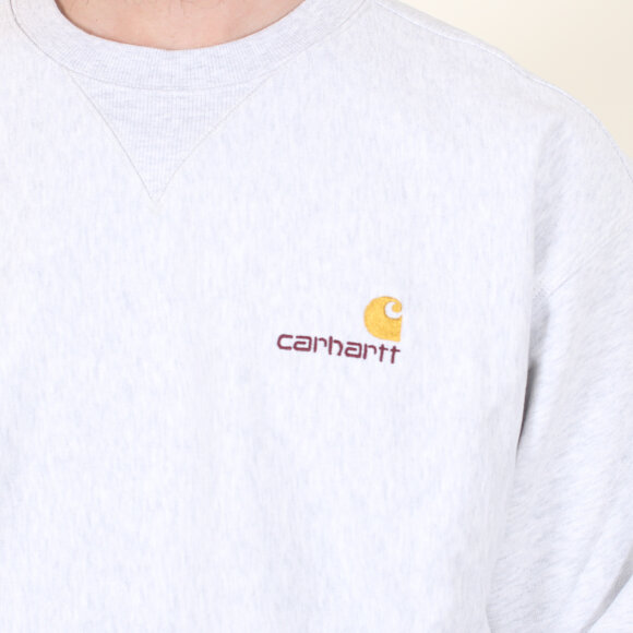 Carhartt WIP - Carhartt WIP - American Script Sweat | Ash Heather 