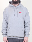 Alis - Classic Mini Logo Hoodie | Heather Grey