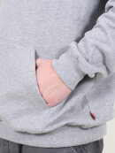 Alis - Classic Mini Logo Hoodie | Heather Grey