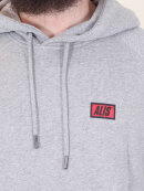 Alis - Classic Mini Logo Hoodie | Heather Grey