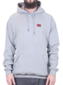 Alis - Classic Mini Logo Hoodie | Heather Grey