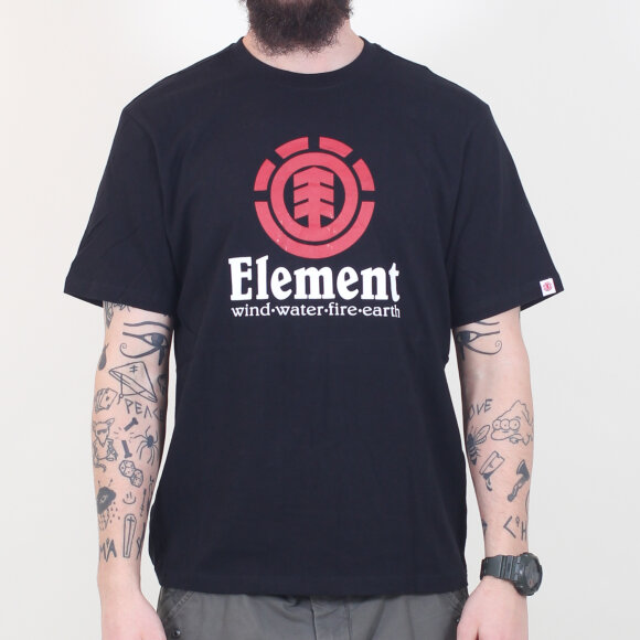 Element - Element - Vertical S/S T-Shirt | Black