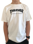 Thrasher - Thrasher - Youth S/S Tee Skate Mag | White