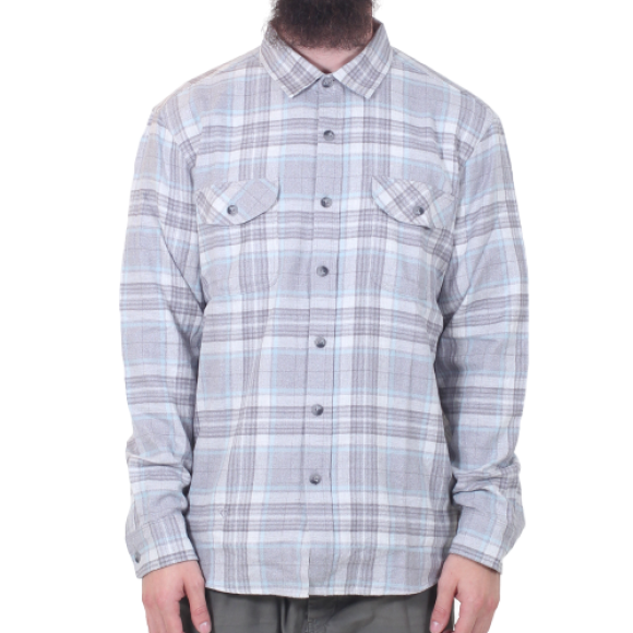 Vissla - Vissla - Central Coast L/S Flannel | Gunmetal