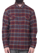 Vissla - Vissla - Central Coast L/S Flannel | Blood