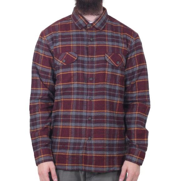 Vissla - Vissla - Central Coast L/S Flannel | Blood