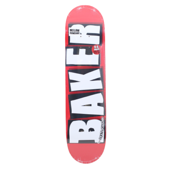 Baker - Baker - Brand Logo | Red/White