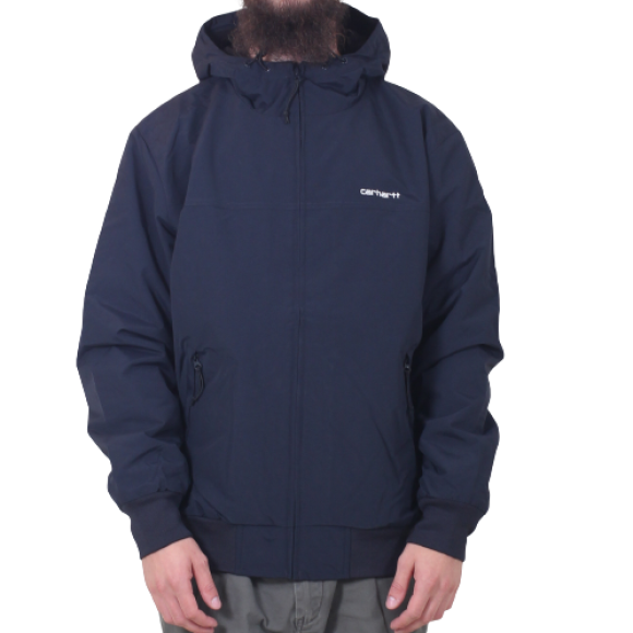 Carhartt WIP - Carhartt WIP - Hooded Sail Jacket | Dark Navy/White