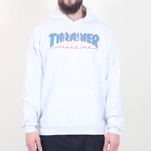 Thrasher - Thrasher - Hoodie Outlined | Ash Grey