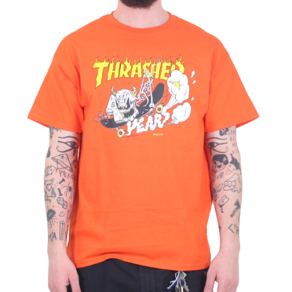 Thrasher - Thrasher - S/S T-Shirt 40 years Neckface
