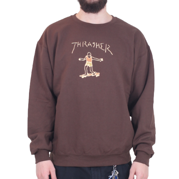 Thrasher - Thrasher - Crewneck Gonz Logo