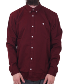 Carhartt WIP - Carhartt WIP - L/S Madison Shirt | Bordeaux