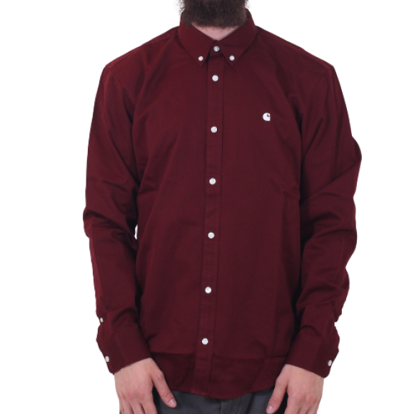 Carhartt WIP - Carhartt WIP - L/S Madison Shirt | Bordeaux