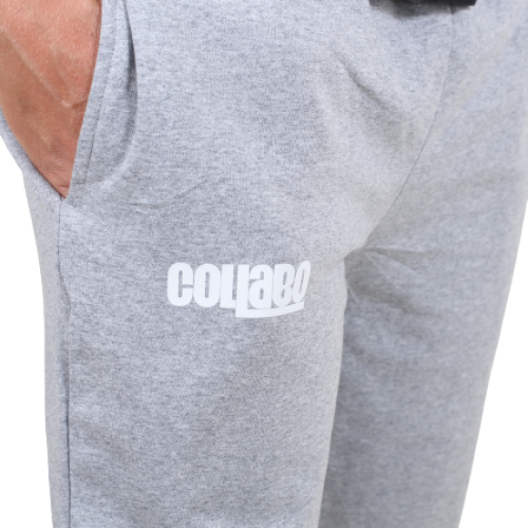 Collabo - Collabo - Logo Sweatpants | Grey