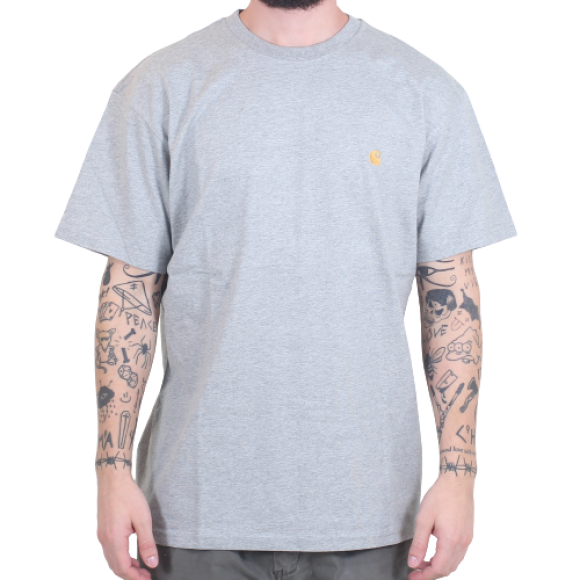 Carhartt WIP - Carhartt WIP - S/S Chase T-Shirt | Grey Heather 