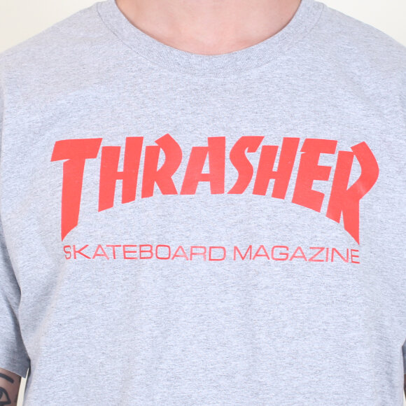 Thrasher - Thrasher - Tee Skate Mag | Grey/Red 