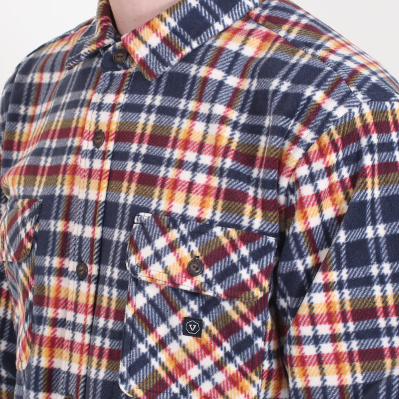 Vissla - Vissla - Eco-Zy L/S Polar Flannel | Dark Naval