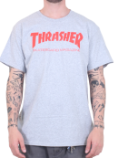 Thrasher - Thrasher - Tee Skate Mag | Grey/Red 